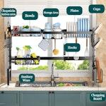 Adjustable Over the Sink Dish Drying Rack alternate 1