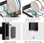 Adjustable Over the Sink Dish Drying Rack alternate 3