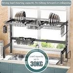 Adjustable Over the Sink Dish Drying Rack alternate 5
