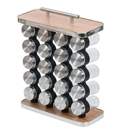 20-Jar Spice Rack Organizer Storage cover