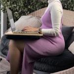 Bamboo Laptop Table & Portable Lap Tray alternate 5