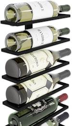 Metal Wall Mount Wine Rack for Wine Bottles alternate 2