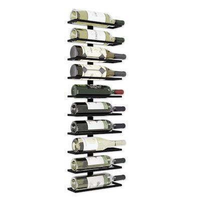 Metal Wall Mount Wine Rack for Wine Bottles cover
