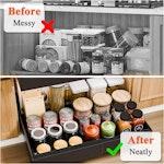Pack Pull Out Cabinet Organizer Expandable (Black) alternate 3