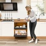 Pack Pull Out Cabinet Organizer Expandable (Black) alternate 6