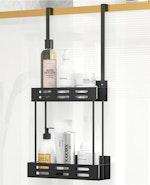 Over the Door 2-tier Shower Caddy Organizer thumbnail
