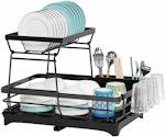 2-Tier Dish Drying Rack for Kitchen Counter thumbnail