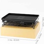 2-Tier Dish Drying Rack for Kitchen Counter alternate 7