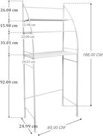 3-Tier Over Washing Machine Storage Rack alternate 3