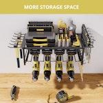 2-Tier Power Tool Rack Organizer Wall Mount alternate 2