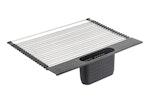 Large Stainless Steel Roll Up Dish Drying Rack thumbnail