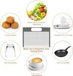 Large Stainless Steel Roll Up Dish Drying Rack alternate 2