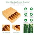 Bamboo K-Cup Coffee Pod Holder Storage alternate 3