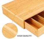 Bamboo K-Cup Coffee Pod Holder Storage alternate 6