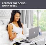 Laptop Bed Desk with Storage alternate 1