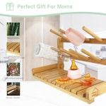 Portable Bamboo Baby Bottle Drying Rack alternate 3