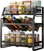 3-Tier Detachable Spice Rack Storage alternate 1