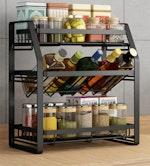 3-Tier Detachable Spice Rack Storage alternate 2