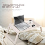 Multifunction Laptop Bed Desk (White) alternate 2