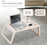 Multifunction Laptop Bed Desk (White) alternate 4