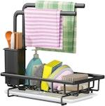 Sink Caddy Sponge Holder with Drain Tray alternate 1