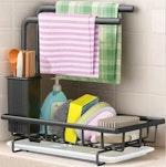 Sink Caddy Sponge Holder with Drain Tray alternate 2