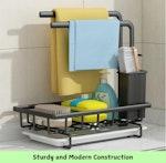 Sink Caddy Sponge Holder with Drain Tray alternate 3
