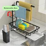 Sink Caddy Sponge Holder with Drain Tray alternate 5