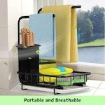 Sink Caddy Sponge Holder with Drain Tray alternate 6