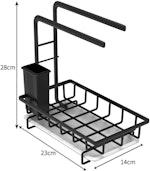 Sink Caddy Sponge Holder with Drain Tray alternate 7