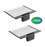 2 Pack Large Roll Up Dish Drying Rack alternate 1
