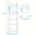 6 Tier Adjustable Baskets Over Door alternate 7