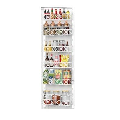 6 Tier Adjustable Baskets Over Door cover