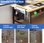 Under Desk Side Laptop Holder Storage alternate 3