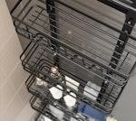 4 Tier Adjustable Baskets Over Door Pantry alternate 7