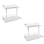 Set 2 pcs - 2-Tier Kitchen Under Sink Organiser thumbnail