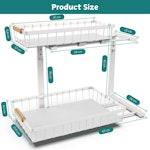 Set 2 pcs - 2-Tier Kitchen Under Sink Organiser alternate 8