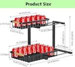 Set 2 pcs - 2-Tier Kitchen Under Sink Organiser alternate 7