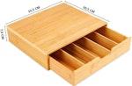 Bamboo K-Cup Coffee Pod Holder Storage alternate 7