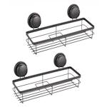 2 Pack Rectangular Corner Shower Caddy