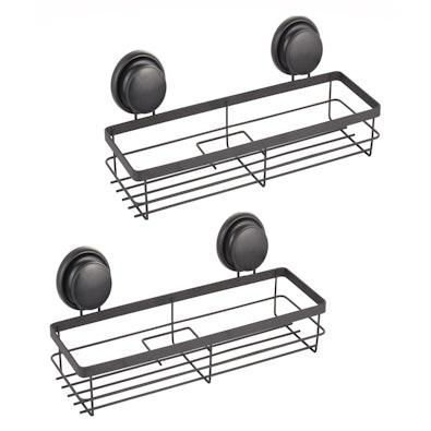2 Pack Rectangular Corner Shower Caddy cover