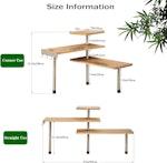 3 Tier Corner Shelf Kitchen Spice Rack alternate 5