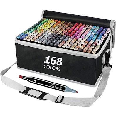 168-Color Graffiti Permanent Marker Set cover