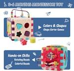 12-18M Baby 11-in-1 Activity Cube alternate 2