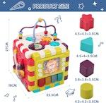 12-18M Baby 11-in-1 Activity Cube alternate 6