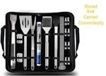 21-Pc Stainless Steel BBQ Tool Set alternate 1
