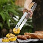 4-Piece BBQ Grilling Set with Portable Canvas Bag alternate 5