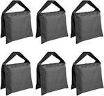 6-Pack Sand Bags for Studio & Tripod Stability