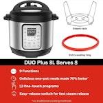 9-in-1 Electric Pressure Cooker & Yogurt Maker 8L alternate 2