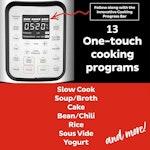 9-in-1 Electric Pressure Cooker & Yogurt Maker 8L alternate 3